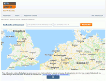 Tablet Screenshot of professional.autoscout24.be