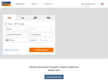 Tablet Screenshot of prix.autoscout24.fr